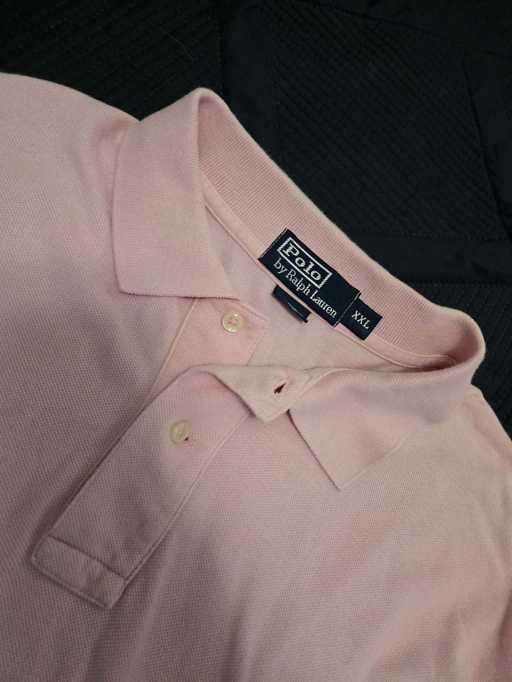 Polo by Ralph Lauren Men's Pink Pique Polo Shirt